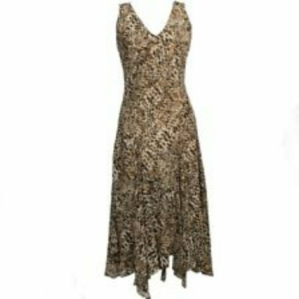 Lauren Ralph Lauren Printed Handkerchief Dress - Picture 2 of 2